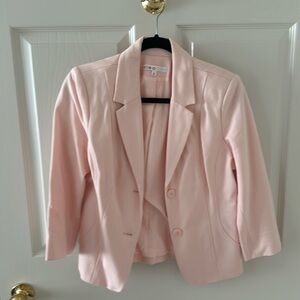Cute pink blazer
